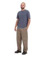 The Volcom Mens Freazy Loose Twill Trousers in Earth