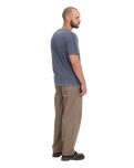 The Volcom Mens Freazy Loose Twill Trousers in Earth