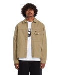 Lost Control Jacket in Dark Khaki