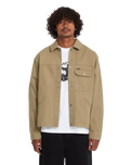 Lost Control Jacket in Dark Khaki