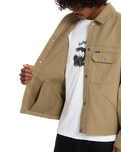 Lost Control Jacket in Dark Khaki