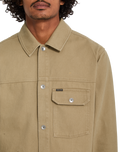 Lost Control Jacket in Dark Khaki