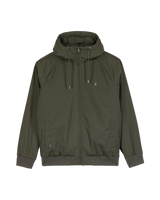 The Volcom Mens Hernan 10K Jacket in Rinsed Black