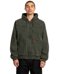 The Volcom Mens Hamilstorm Jacket in Rinsed Black