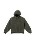 The Volcom Mens Hamilstorm Jacket in Rinsed Black