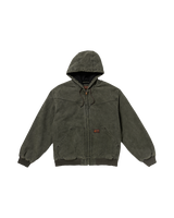 The Volcom Mens Hamilstorm Jacket in Rinsed Black