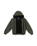 The Volcom Mens Hamilstorm Jacket in Rinsed Black