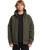 The Volcom Mens Hernan 10K Tech Jacket in Rinsed Black