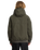 The Volcom Mens Hernan 10K Tech Jacket in Rinsed Black