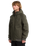The Volcom Mens Hernan 10K Tech Jacket in Rinsed Black