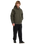 The Volcom Mens Hernan 10K Tech Jacket in Rinsed Black