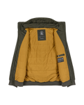 The Volcom Mens Hernan 10K Tech Jacket in Rinsed Black
