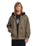 The Volcom Mens Hamilstorm Jacket in Earth