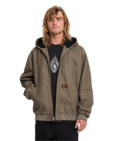 The Volcom Mens Hamilstorm Jacket in Earth