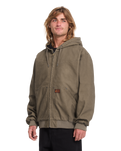 The Volcom Mens Hamilstorm Jacket in Earth