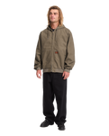 The Volcom Mens Hamilstorm Jacket in Earth