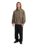 The Volcom Mens Hamilstorm Jacket in Earth