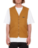The Volcom Mens Vester Gilet in Rubber