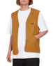 The Volcom Mens Vester Gilet in Rubber