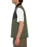 The Volcom Mens Prysmer Gilet in Squadron Green