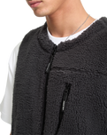The Volcom Mens Arch Stone Gilet in Asphalt Black