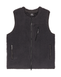 The Volcom Mens Arch Stone Gilet in Asphalt Black