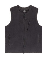 The Volcom Mens Arch Stone Gilet in Asphalt Black
