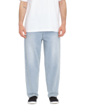 The Volcom Mens Freazy Loose Jeans in Desert Dirt Indigo