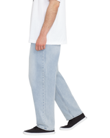 The Volcom Mens Freazy Loose Jeans in Desert Dirt Indigo
