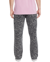 The Volcom Mens Filip Rygalski Denim Jeans in Black Print