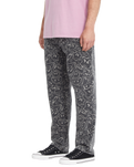 The Volcom Mens Filip Rygalski Denim Jeans in Black Print