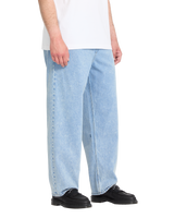 Freazy Loose Denim Jeans in Pale Aqua