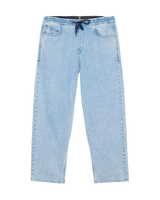 Freazy Loose Denim Jeans in Pale Aqua