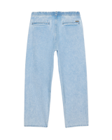 Freazy Loose Denim Jeans in Pale Aqua