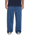 The Volcom Mens Chillow Jeans in Oliver Stone No Tint