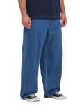 The Volcom Mens Chillow Jeans in Oliver Stone No Tint