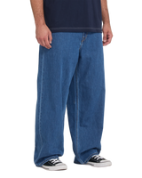The Volcom Mens Chillow Jeans in Oliver Stone No Tint