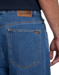 The Volcom Mens Chillow Jeans in Oliver Stone No Tint