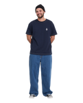 The Volcom Mens Chillow Jeans in Oliver Stone No Tint