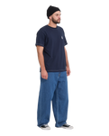 The Volcom Mens Chillow Jeans in Oliver Stone No Tint