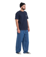 The Volcom Mens Chillow Jeans in Oliver Stone No Tint