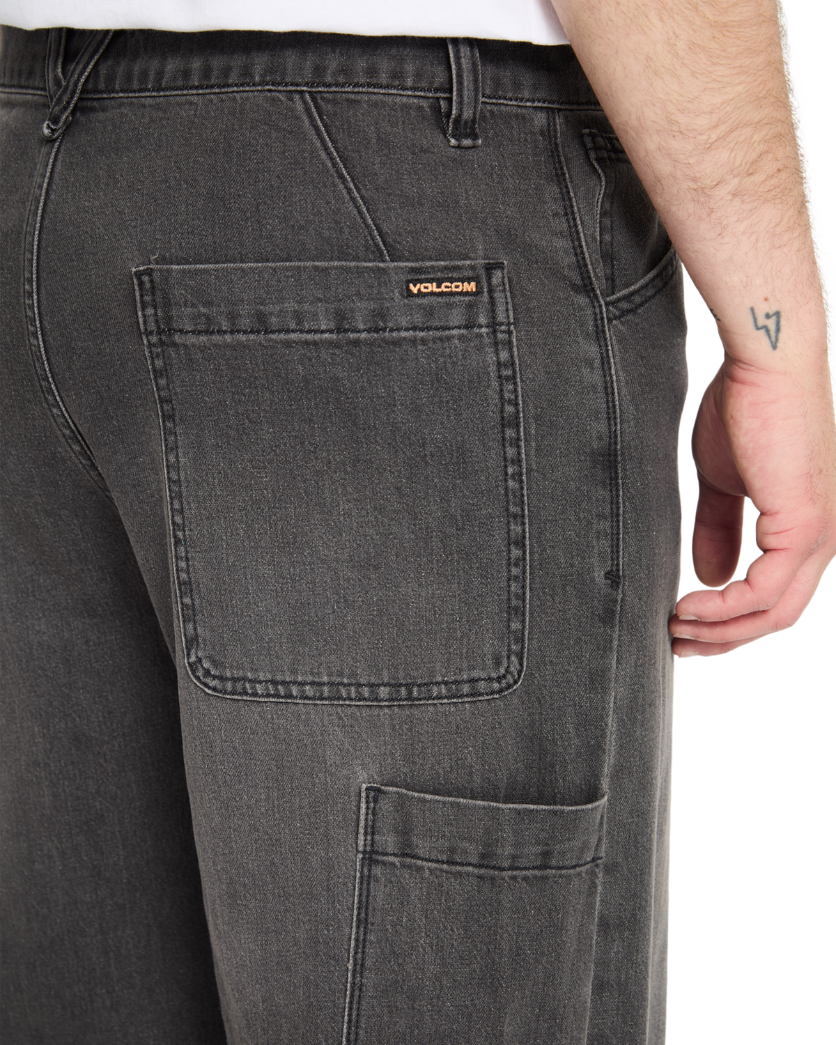 Kraftsman II Denim Jeans in Black Grey