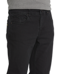Solver Denim Jeans in Blackout