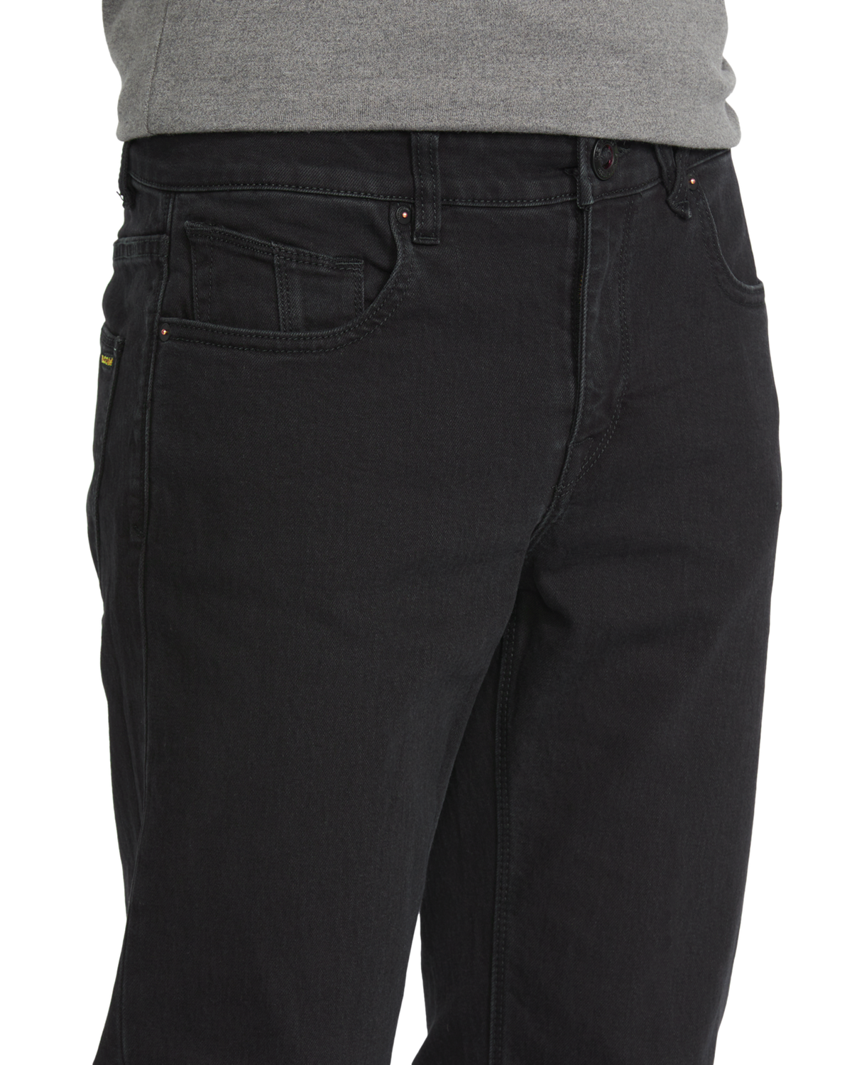 Solver Denim Jeans in Blackout