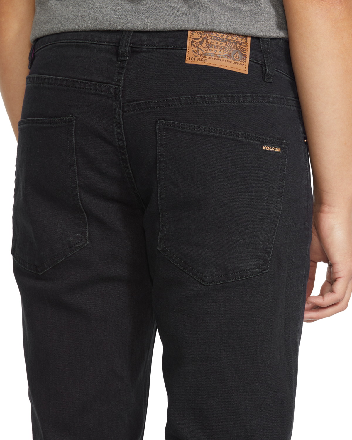 Solver Denim Jeans in Blackout