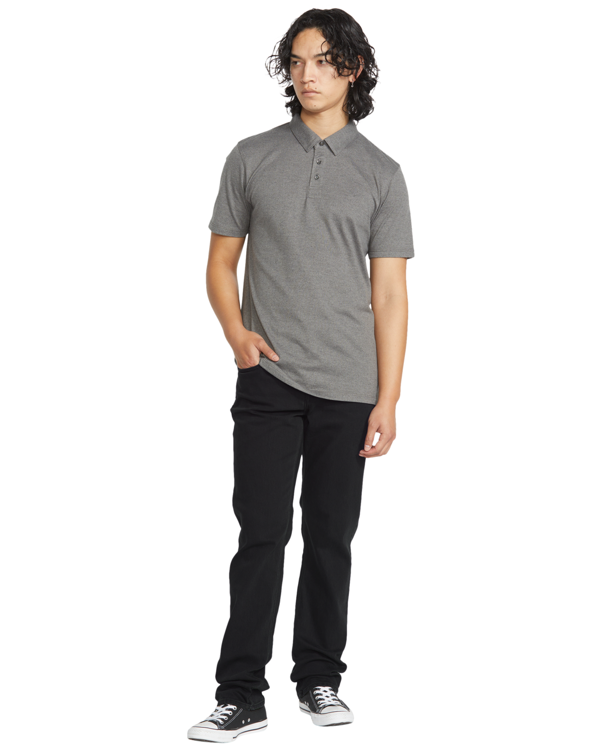 Solver Denim Jeans in Blackout