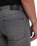 The Volcom Mens Solver Jeans in Concrete