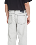 The Volcom Mens Billow Denim Jeans in Bone