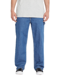 The Volcom Mens Kraftsman II Denim Trousers in Bold Blue