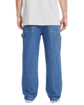 The Volcom Mens Kraftsman II Denim Trousers in Bold Blue